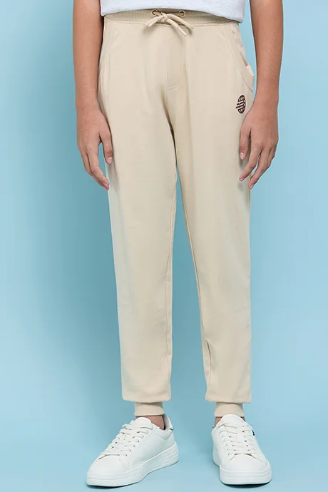 أر أند بي Print Detail Joggers with Drawstring Waist
