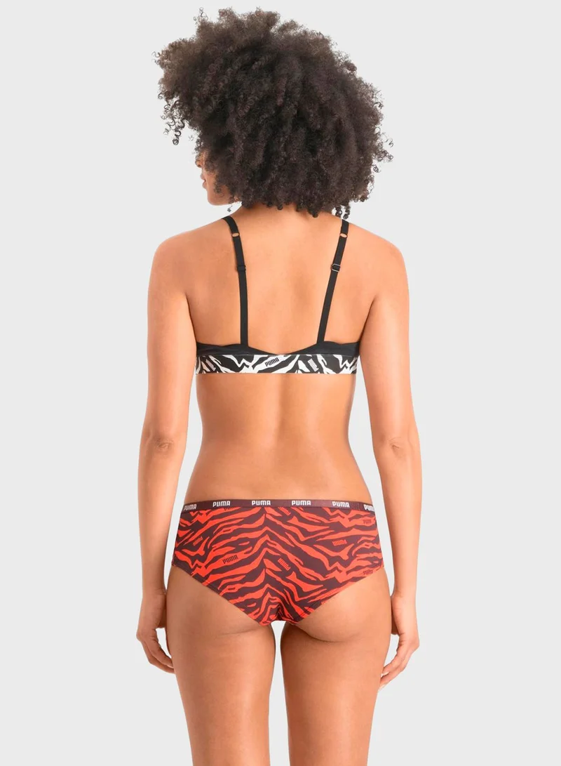 PUMA 2 Pack Printed Hipster