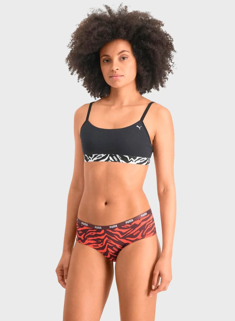 PUMA 2 Pack Printed Hipster