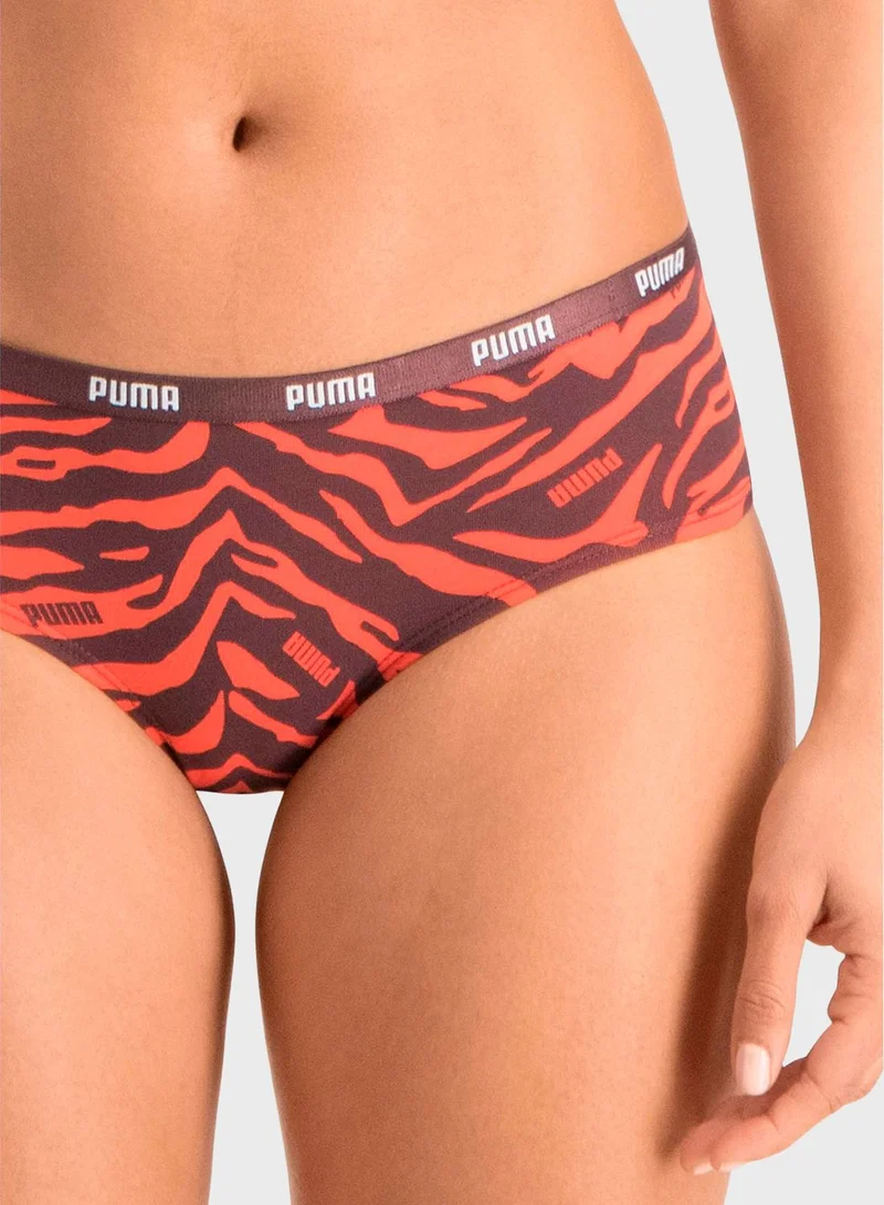 PUMA 2 Pack Printed Hipster