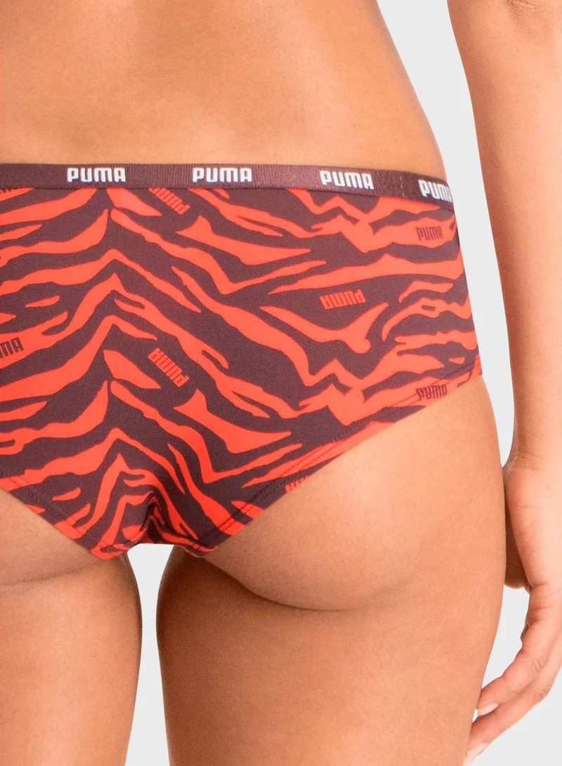 PUMA 2 Pack Printed Hipster