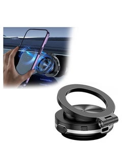TIGER 2024 Electric Vacuum Magnetic Phone Mount – Strong Magnetic Car Phone Holder with 360° Rotation, Powerful Suction Cup for Dashboard, Windshield, Kitchen, Mirror, Gym, Shower & All Smooth Surfaces  - Image 1