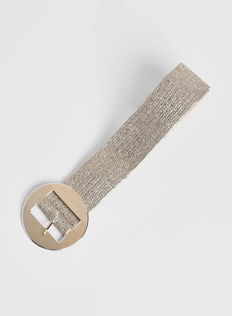 Haute Sauce Casual Belt with Buckle Detail