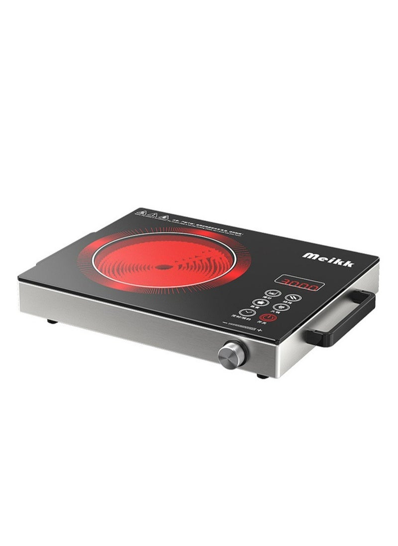 2200W Single Infrared Cooker Ceramic Hot Plate for Cooking, with Adjustable Temperature & Stay Cool Handles, Suitable for Office/Home/Camp Use, Compatible for All Cookwares - pzsku/Z9FD2B6194C4118183858Z/45/_/1738336865/9430eacb-3a28-4313-8e5d-86e5c37c4d54