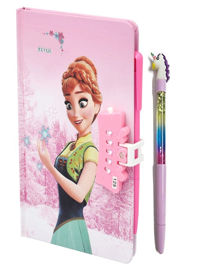 TECHNOCHITRA Fairy Angel Secret Password Lock Diary with Pen for Girls - Image 1
