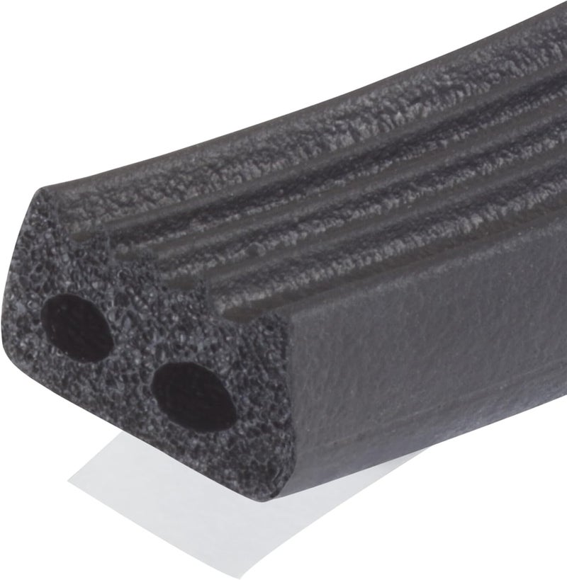 M-D Building Products Weather-strip Tape, 10 Ft Length, 19/32 In Width, 5/16 In Thickness, EPDM Rubber, Black - Image 3