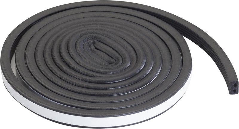 M-D Building Products Weather-strip Tape, 10 Ft Length, 19/32 In Width, 5/16 In Thickness, EPDM Rubber, Black - Image 5