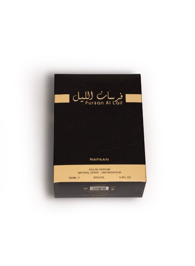RAFAAN Fursan Al Lail Eau De Parfum 100ml by Rafaan – Perfume For Men - Image 2