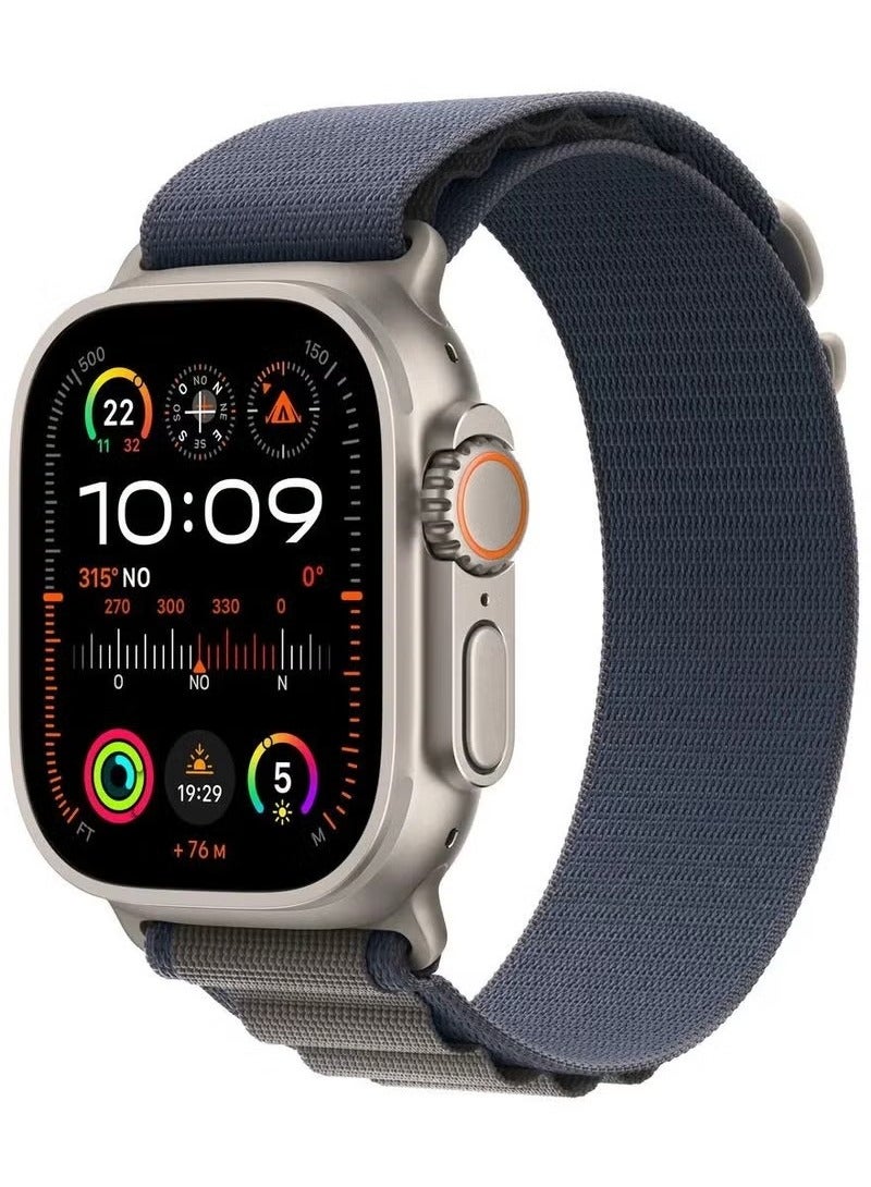 Watch Alpine Loop Band for  Watch Ultra 1/2 49mm 46mm 45mm 44mm 42mm Nylon Woven Sport Strap Compatible with iWatch Series 10 9 8 7 6 5 4 3 2 1 SE - Image 2