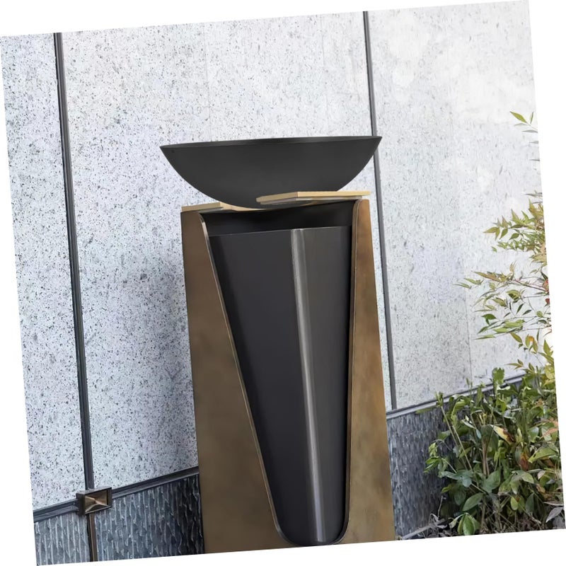 Retro Floor Ashtray For Smoking Simple Room Decor Hotel Use - Image 3