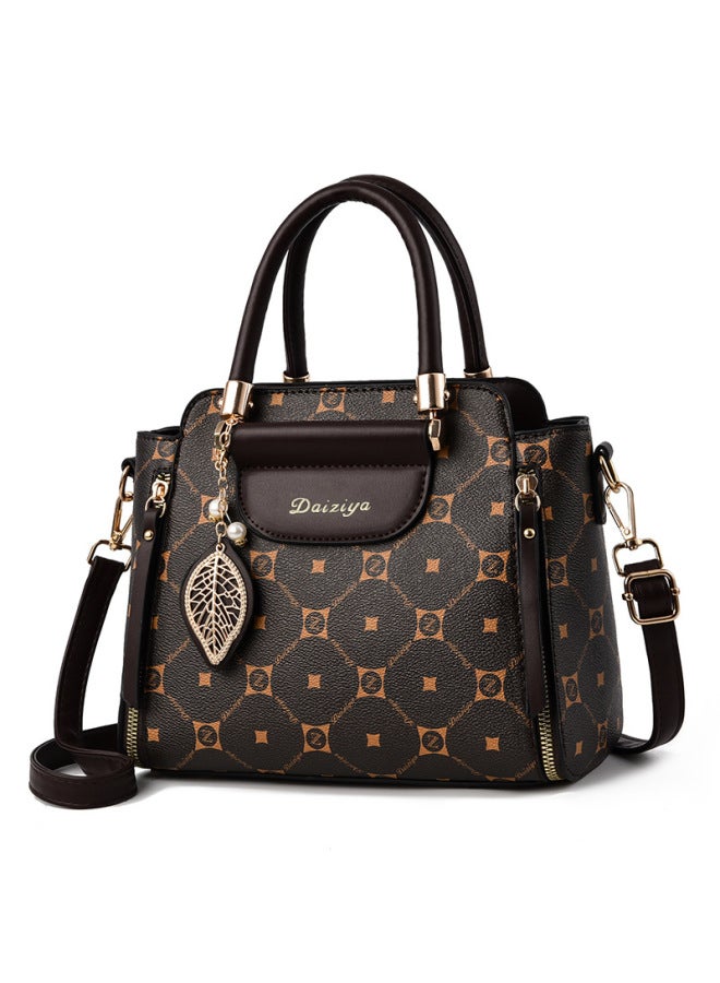 Dezia Luxury Women's Bag Handbag New Style Western Style Middle-aged Women's Fashionable Large Capacity Single Shoulder Crossbody Mother Bag For Women - Image 5
