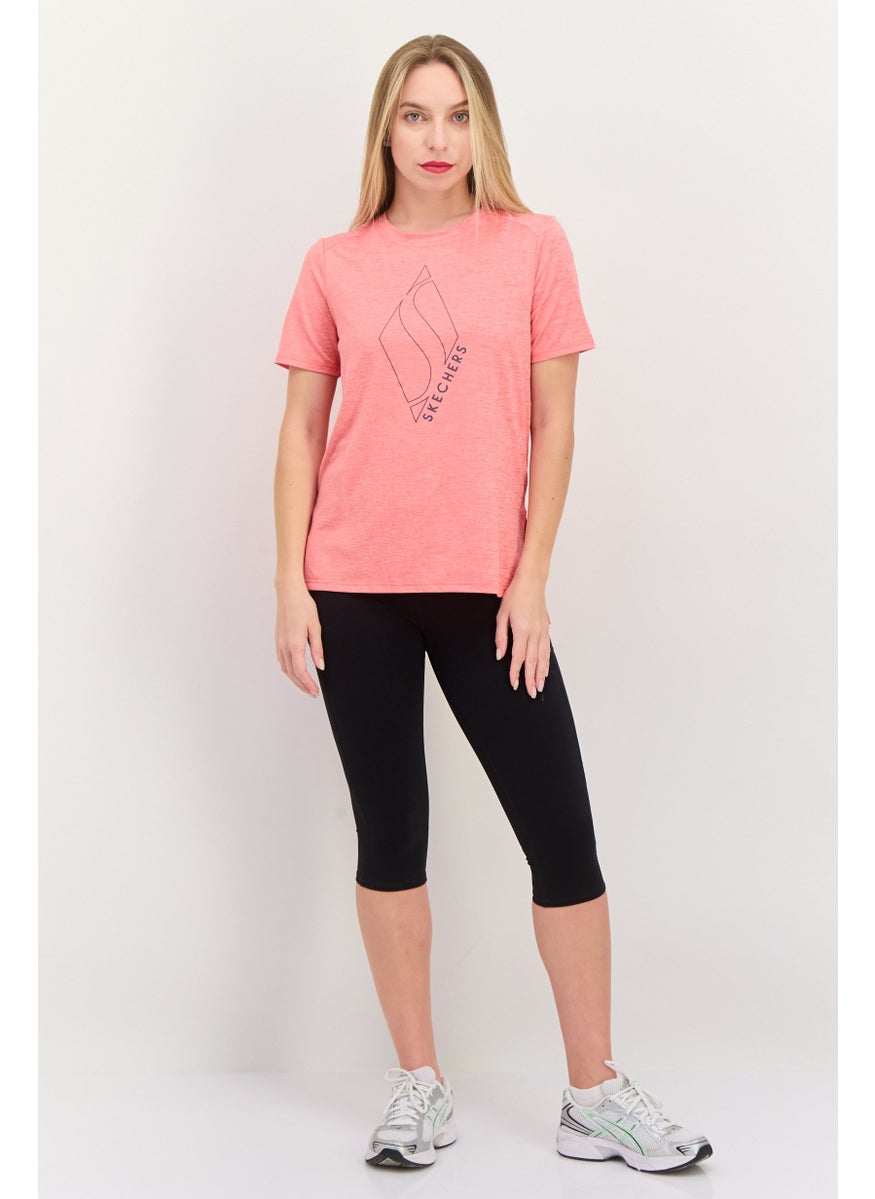 Women Sportswear Fit Short Sleeve Training T-Shirt, Coral - pzsku/Z9FD31D13C0BCCC4E57C8Z/45/_/1737642198/117527ef-5767-429a-bac8-a12d83d998dd