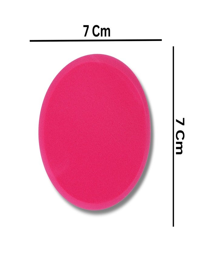 Out Of Box Pack of 2 Premium Big Size Makeup Cosmetic Puff Sponges for Foundation, Powder, and Concealer Application - Image 3