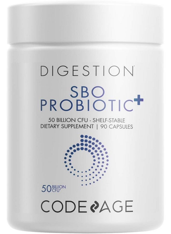Codeage Sbo Probiotics 50 Billion Cfus Per Serving Multi Strain Soil Based Organisms Blend And Organic Fermented Botanical Blend Shelfstable 90 Capsules  - Image 2