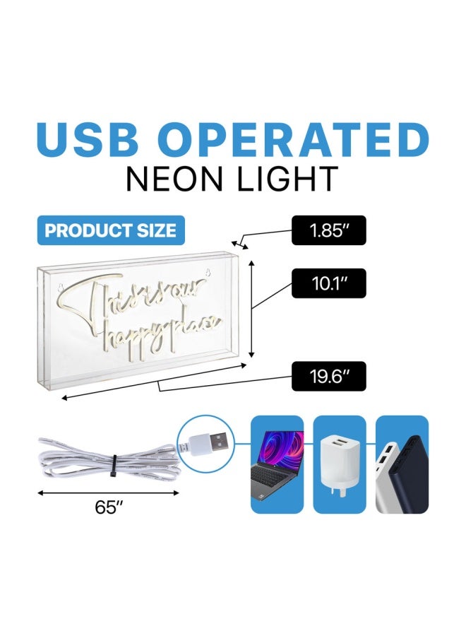 Trinx Firoj 10.1'' Novelty And Humor Themed Led Neon Sign  - Image 3