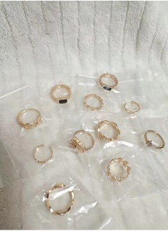 SYNSYB Stackable Rings Set for Women, Open Stacking Knuckle Ring, Adjustable Chunky Signet Rings for Gift with Luxury gift package  - Image 2