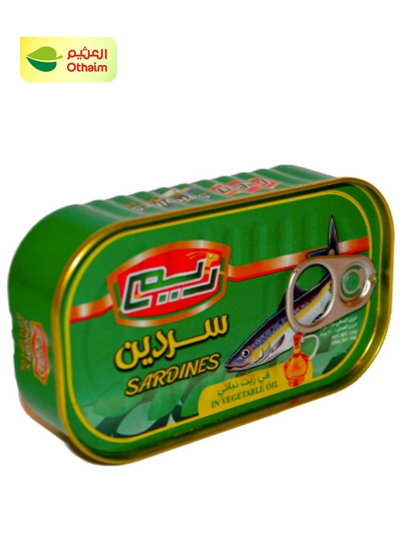 Reem Sardine in Vegetables Oil, 125 g