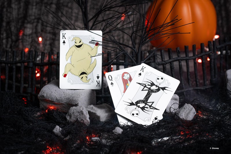 Bicycle Disney Tim Burton's Nightmare Before Christmas Inspired Playing Cards Featuring Jack Skellington, 1 Deck for Halloween Gifts, Christmas Stocking Stuffers, or Vacation Travel Games - Image 2