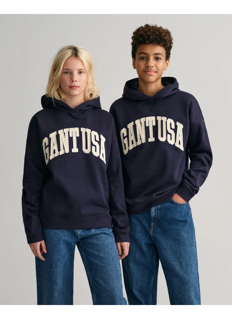غانت Gant Teens Oversized USA Hoodie