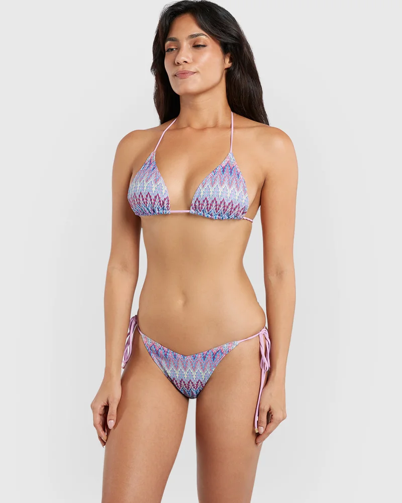 Isla & Evie Isla &amp; Evie Crochet Triangle Bikini Top