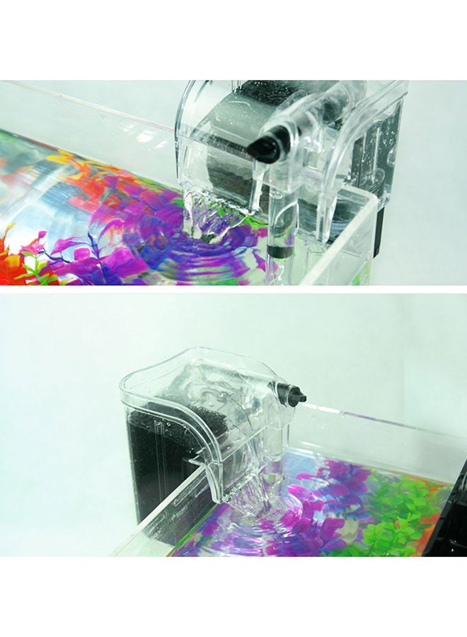 NIBEMINENT External Oxygen Pump For Aquarium Clear/Black 19.5cm - Image 4