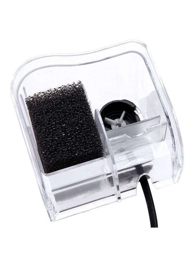 NIBEMINENT External Oxygen Pump For Aquarium Clear/Black 19.5cm - Image 3