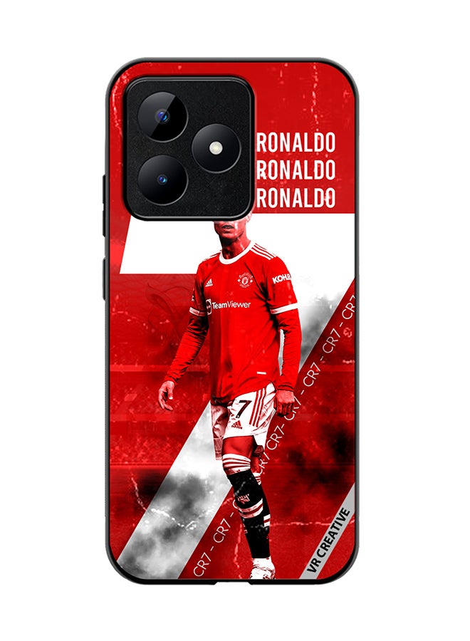 VR CREATIVE Protective Case Cover For Realme C53 Cr7 Design Multicolour - Image 1