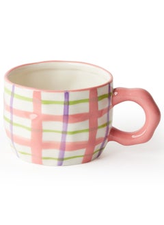 Prickly Pear Prickly Pear The 'Tablecloth' Ceramic Mug - Unique Patterned Mug  - Image 2