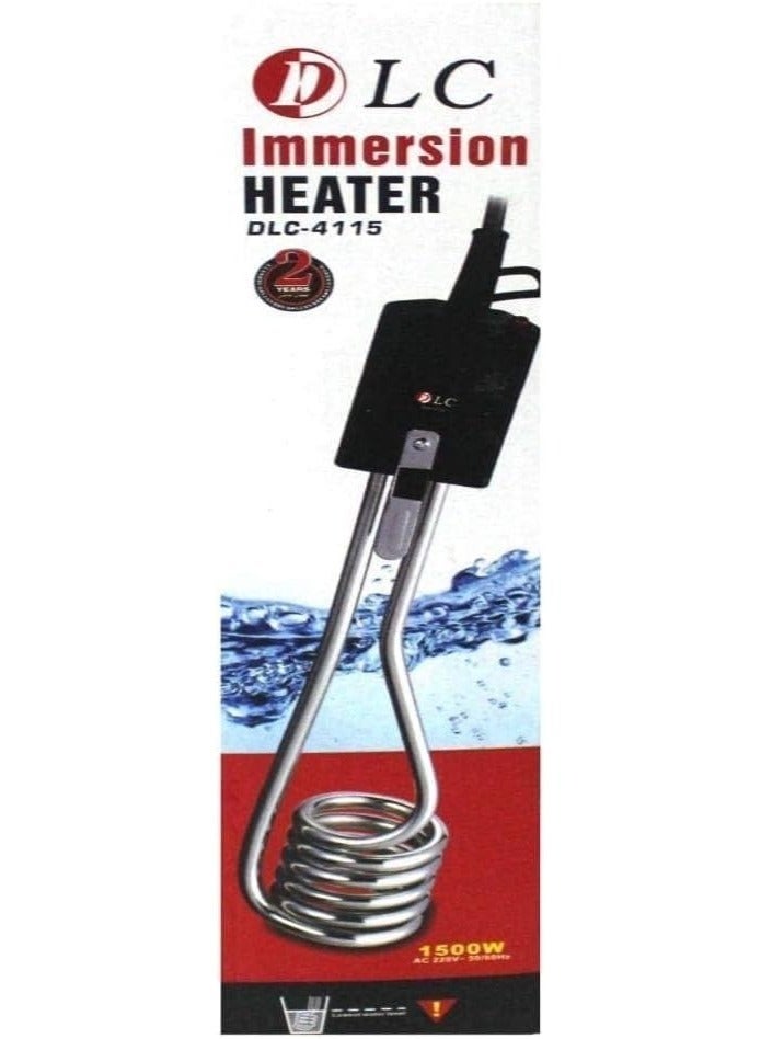 D L C Electric Immersion Water Heater Rod 1500W for Fast Water Heating - Image 1