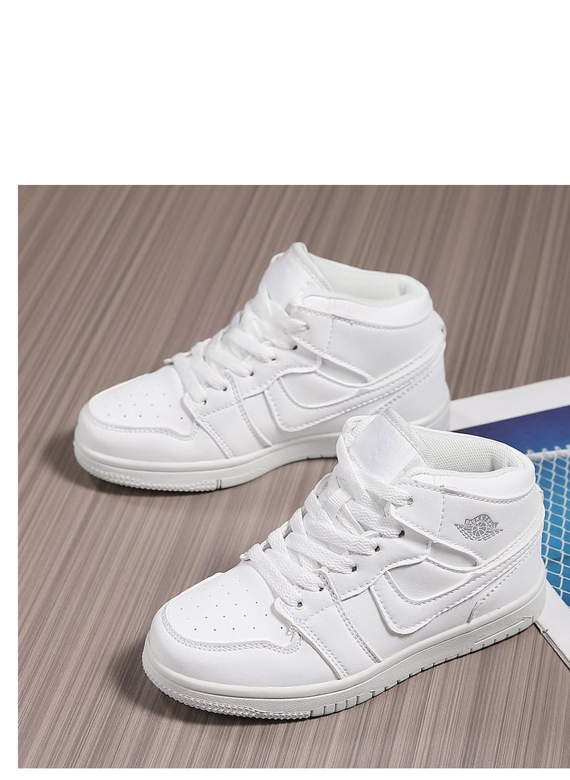Sky View - Sky View Kids Basketball Shoes Boys Girls High-Top Sneakers Non-Slip Sport Shoes - Image 1
