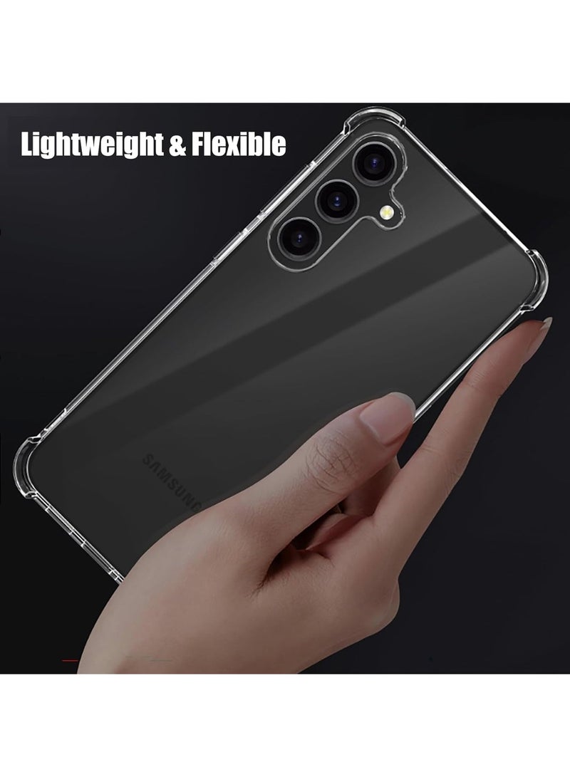 SNBFA Samsung Galaxy A16 Case,Designed for Galaxy A16 5G/4G Case,Slim Flexible TPU Airbag Bumper Shock Absorption Rubber Soft Silicone Case Cover Fit for Samsung Galaxy A16 (Clear) - Image 5