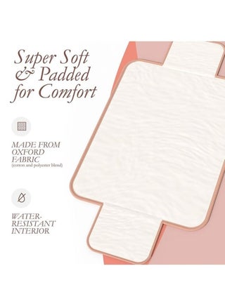 حصيرة تغيير حفاضات الأطفال المحمولة للسفر مقاومة للماء ومريحة - view 4