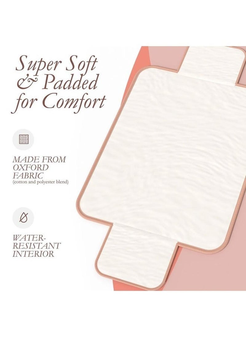 Bebiland Baby Portable Diaper Changing Mat for Travel Waterproof Compact Baby Changing Pad  - Image 4