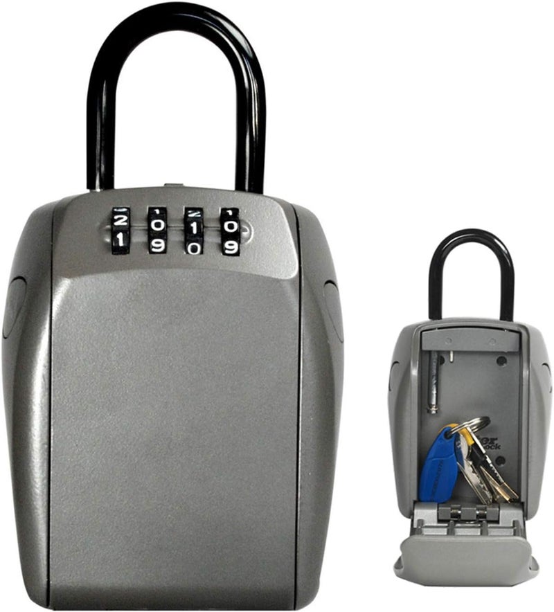 MASTER LOCK Portable Key Safe with Shackle - Weatherproof Key Lock Box for Indoor and Outdoor Use - Image 1