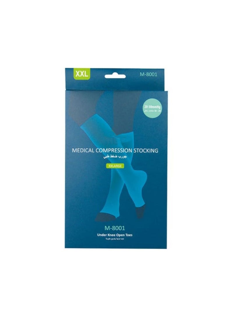 Below Knee Stockings Open Toes Xxl