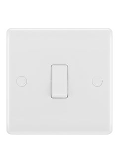 BG BG Nexus 20 Amp 16AX Single 1 Way Plate Switches Round Edge  - Image 1