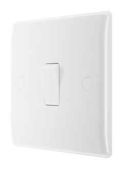 BG BG Nexus 20 Amp 16AX Single 1 Way Plate Switches Round Edge  - Image 2