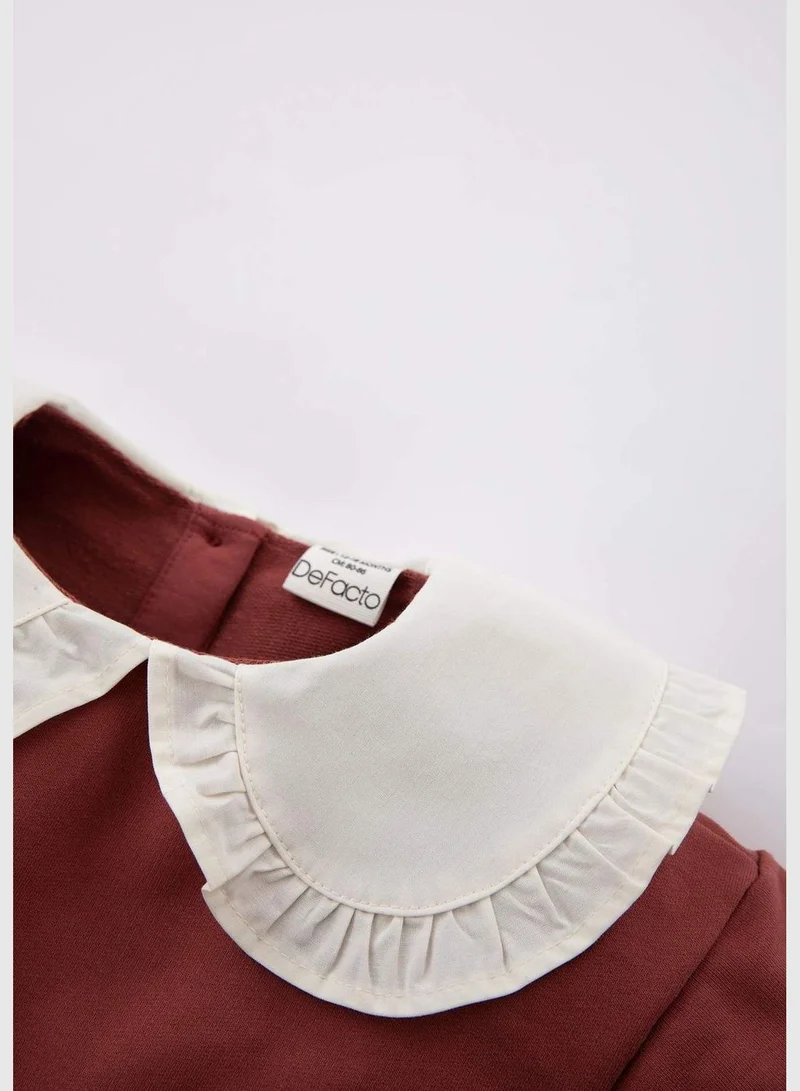 DeFacto BabyGirl Long Sleeve Knitted Sweatshirt
