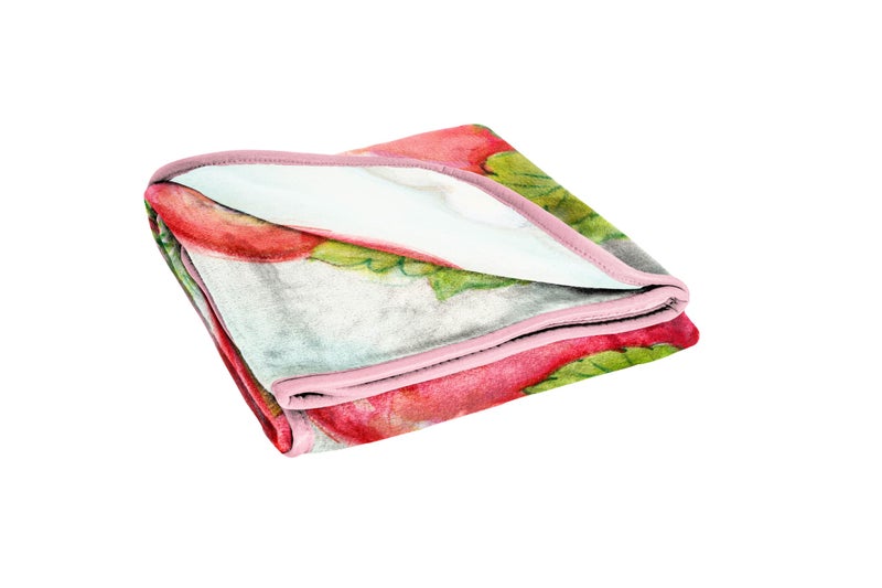 Jay Franco Kids Plush Throw Blanket â€“ Soft & Comfy Throw for Couch or Bed â€“ Cozy Home DÃ©cor for Living Room & Bedroom, Multi - Strawberry Shortcake, 40x50 - Travel Blanket - Image 5