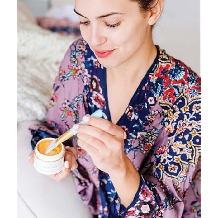 Borghese Radiante Revitalize & Firm Mask - Anti-Aging Gel Mask for Face, Neck & Decolletage, Hydrating & Firming, for All Skin Types - Image 2