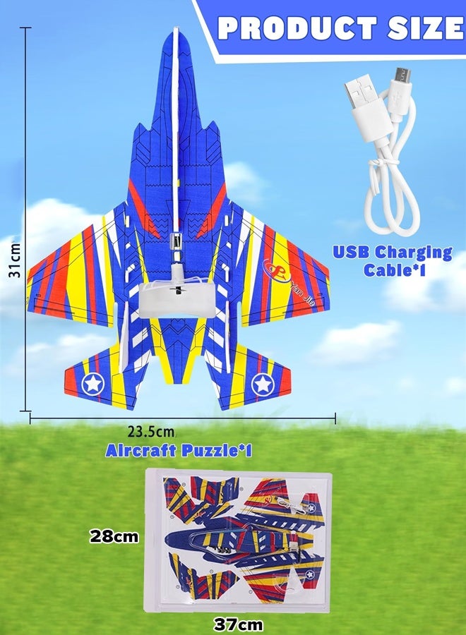 JS's new 10,000-meter high-altitude electric assembly toy airplane - Image 5