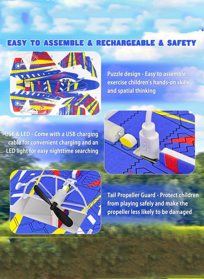 JS's new 10,000-meter high-altitude electric assembly toy airplane - Image 4