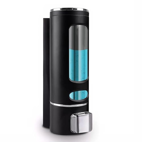 SBD Xenon Soap Dispenser, Shower Lotion, Gel, Conditioner, Liquid Shampoo Pump Color : Black, Pack of 2 - Image 2