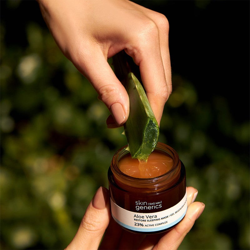 Skin Generics Restoring Night Cream Aloe Vera 23% - SKG - Image 4