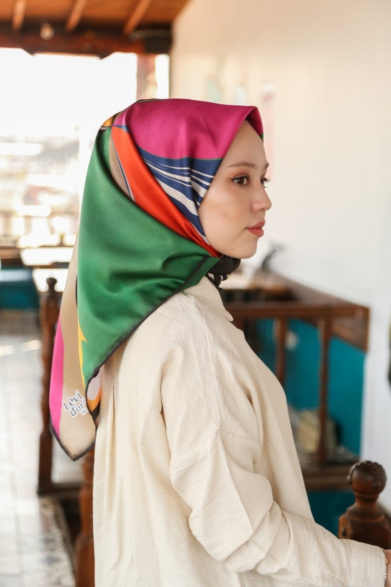 Levidor Twill Scarf (Trend) LDT256-02  - Image 3