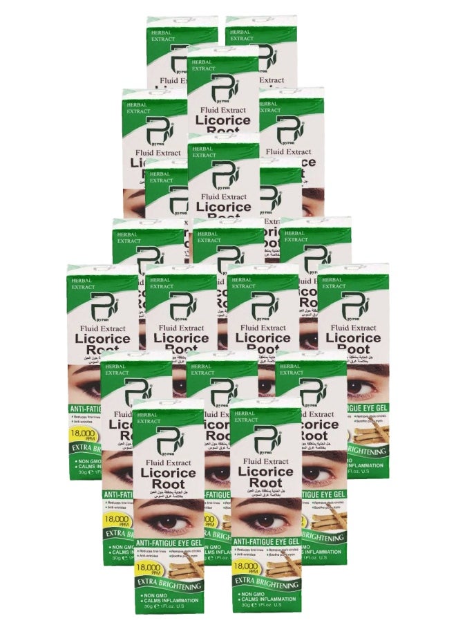 PYRON 20 Pieces Licorice Root Eye Gel 30ML  - Image 1