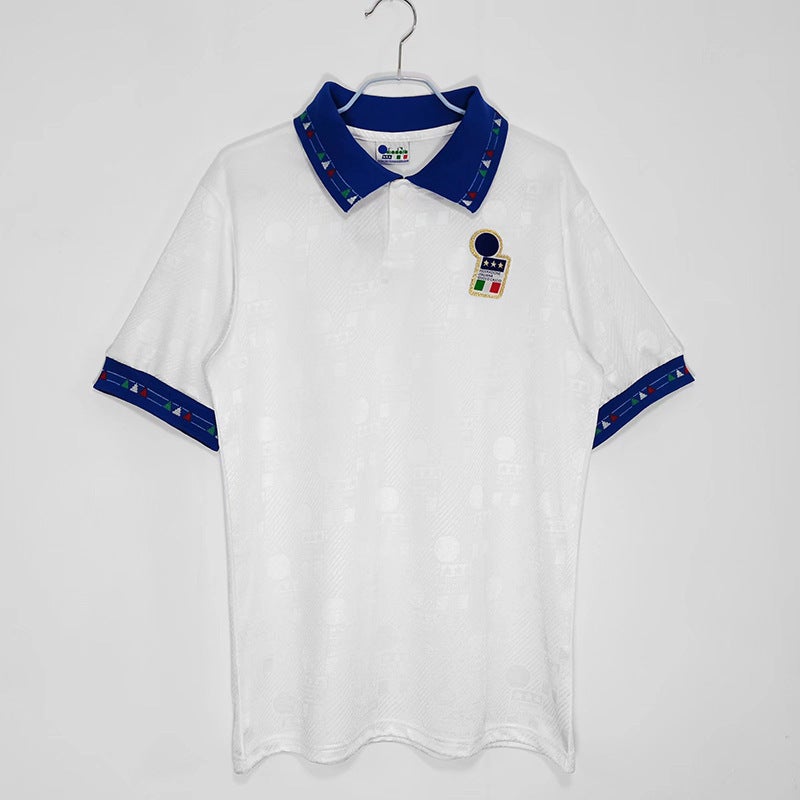 Generic Vintage Style Soccer Jersey for Adults 94 italy white