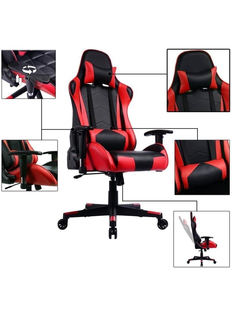 Ergonomic Gaming Office Chair High Back Reclining Computer Chair with Headrest and Lumbar Support for Home and Office Use - Image 1