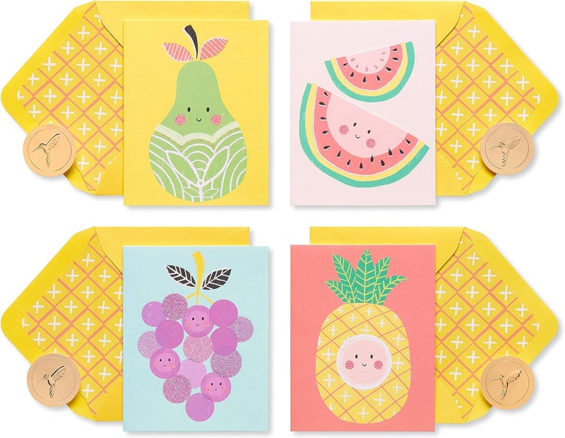 Papyrus Blank Cards with Envelopes, Fruit (20-Count) - Image 1