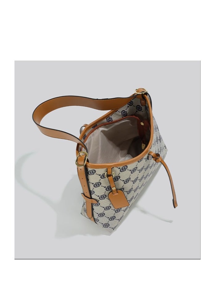 CEEKAY Female High-End Light luxury Niche Retro Small Tote Crossbody Bag - Image 2